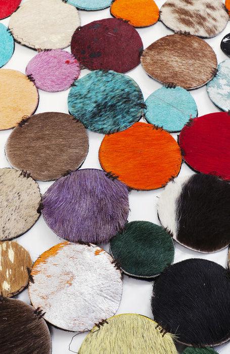 Circle Leather Round Carpet - WOO .Design