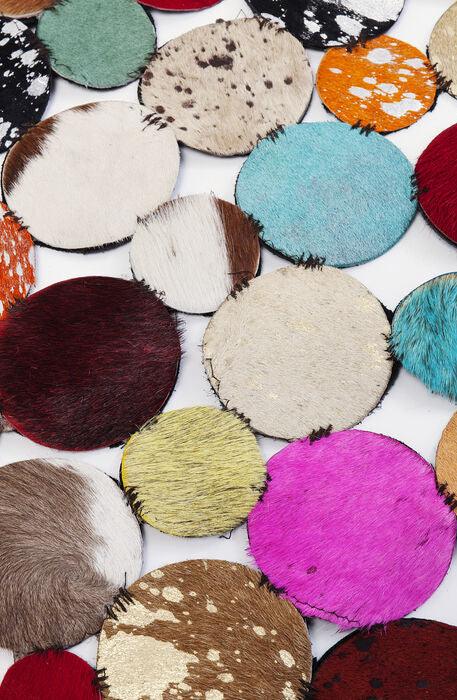 Circle Leather Round Carpet - WOO .Design