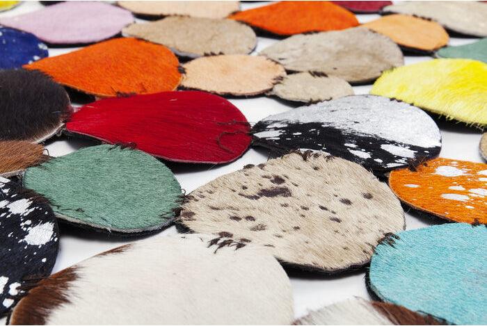 Circle Leather Round Carpet - WOO .Design