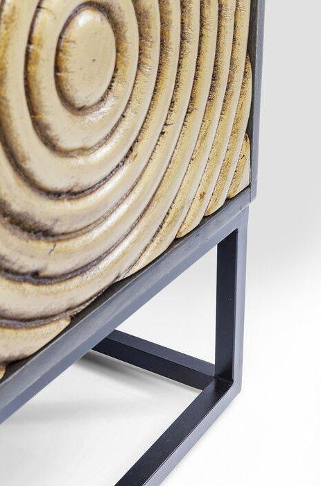 Circulo Gold Acacia Wood Sideboard - WOO .Design