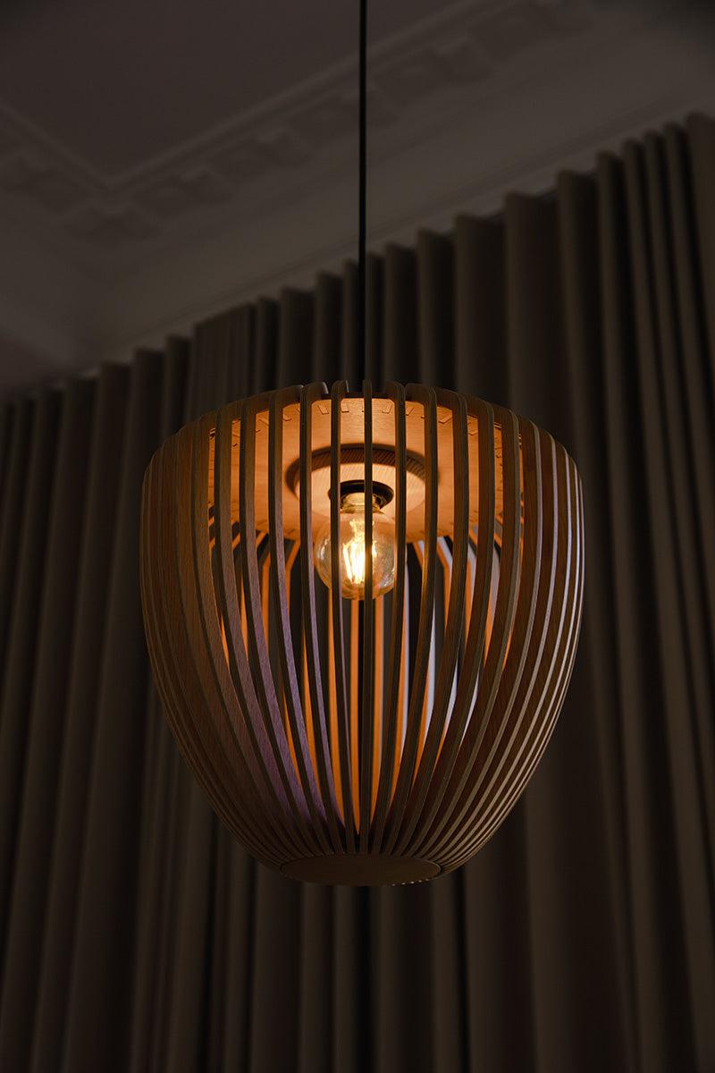 Clava Wood Lampshade - WOO .Design