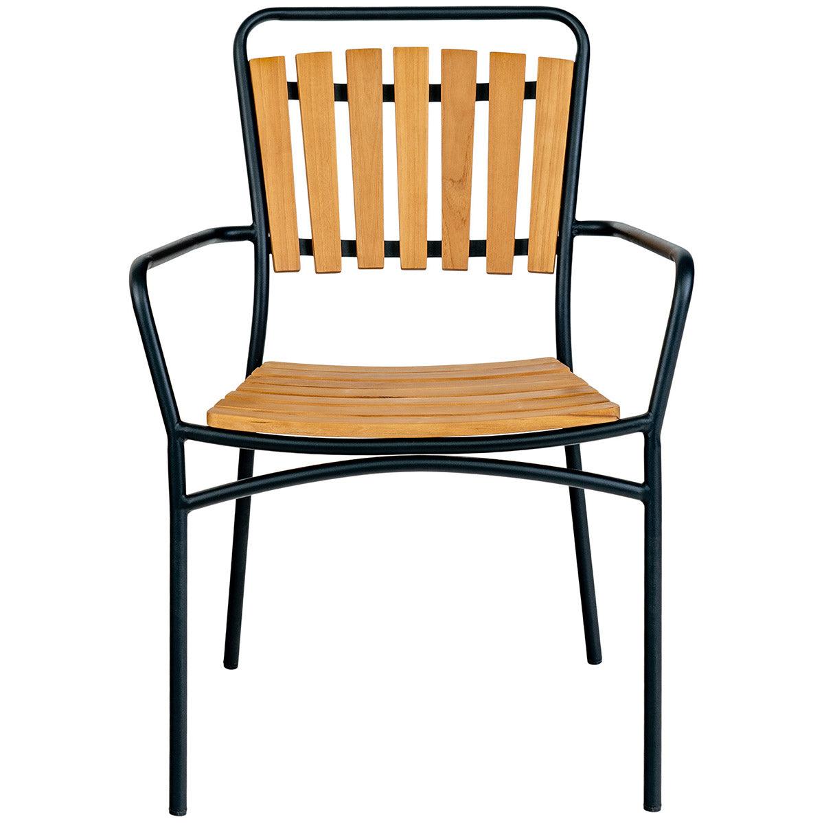 Cleveland Teak Wood Dining Chair (4/Set) - WOO .Design