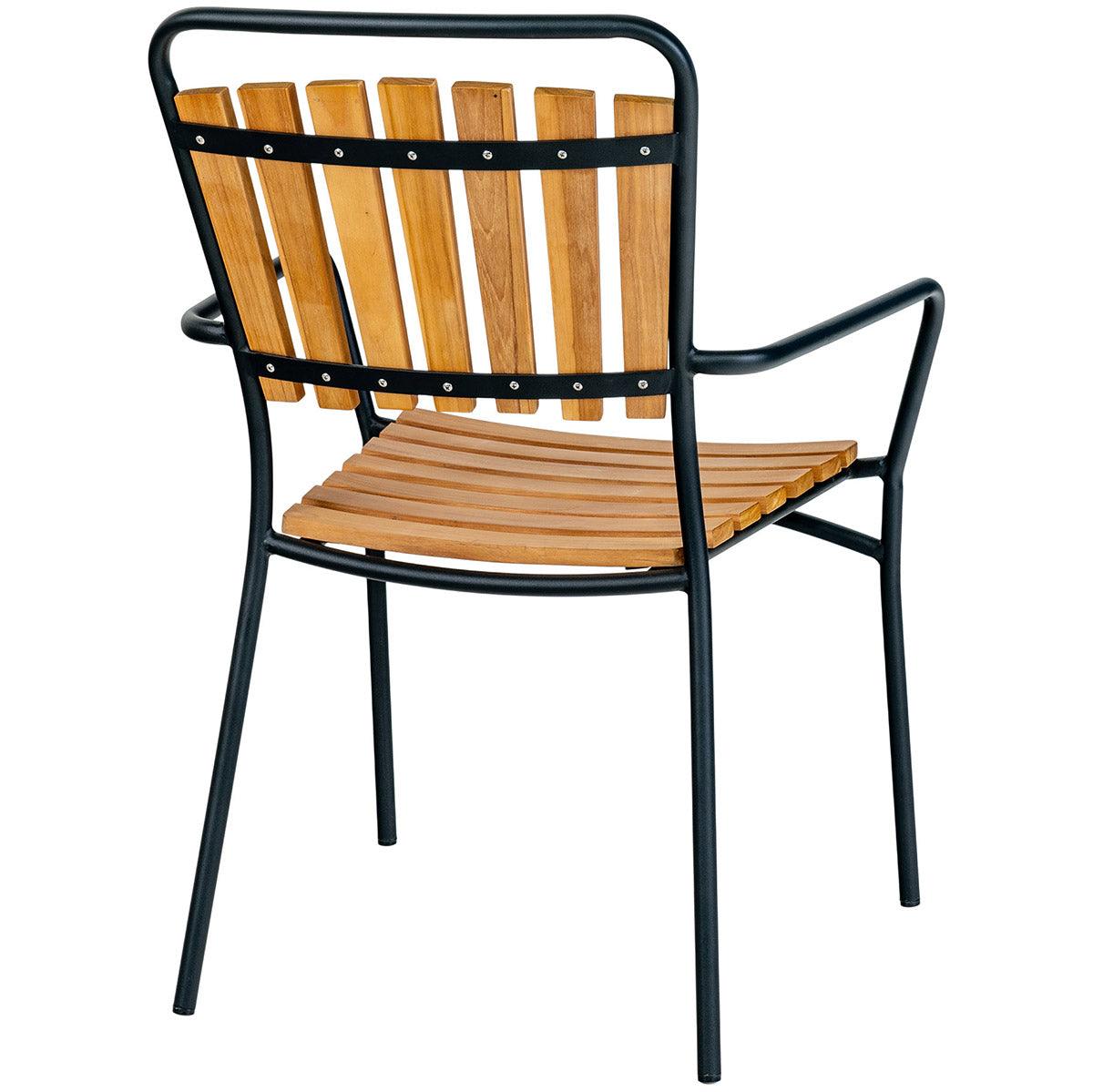 Cleveland Teak Wood Dining Chair (4/Set) - WOO .Design