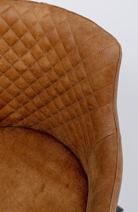 Coco Vintage Leather Swivel Chair - WOO .Design