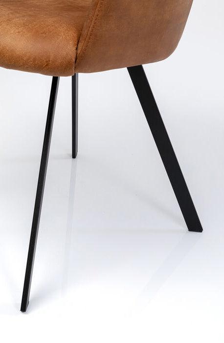 Coco Vintage Leather Swivel Chair - WOO .Design