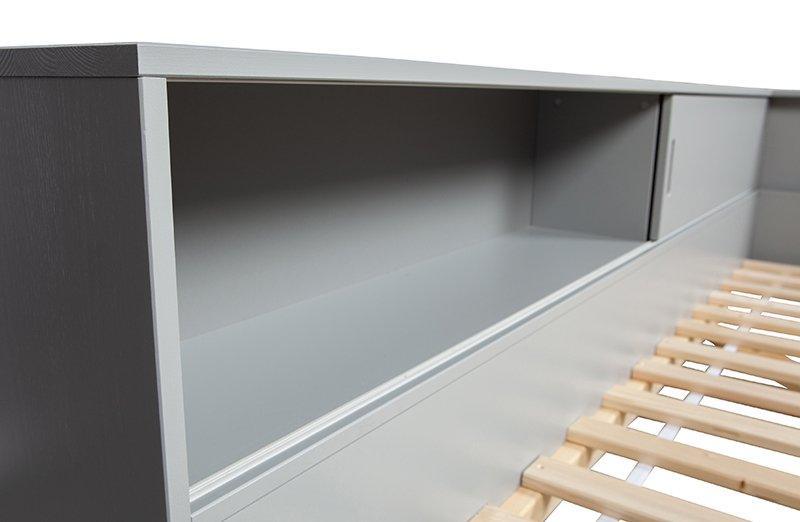 Connect Pine Wood Corner Bed - WOO .Design