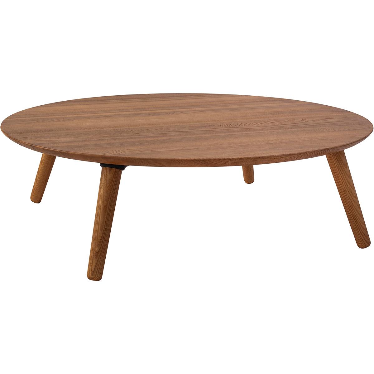 Contrast Slice Oak Coffee Table - WOO .Design