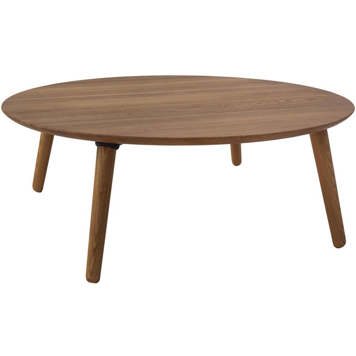 Contrast Slice Oak Coffee Table - WOO .Design