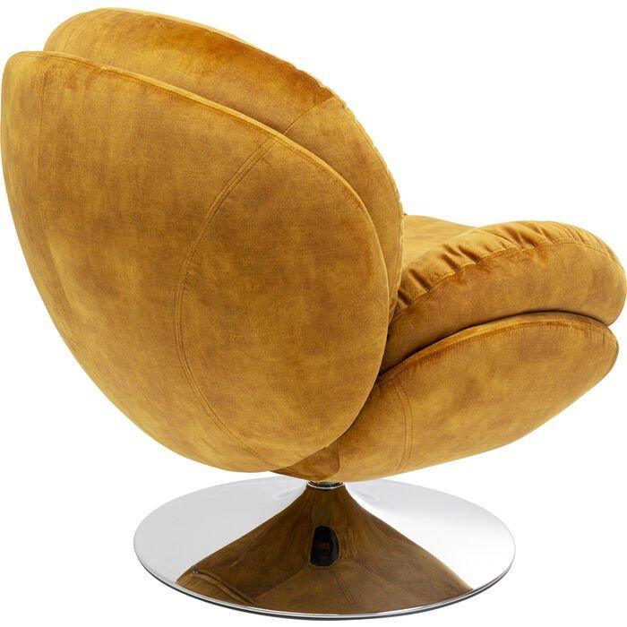 Cosy Velvet Lounge Swivel Armchair - WOO .Design