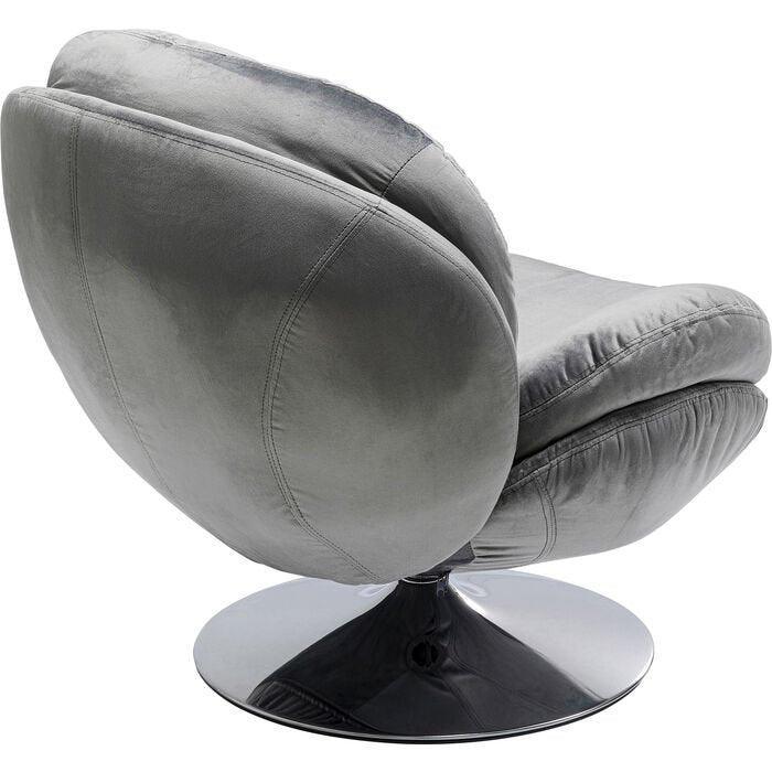 Cosy Velvet Lounge Swivel Armchair - WOO .Design