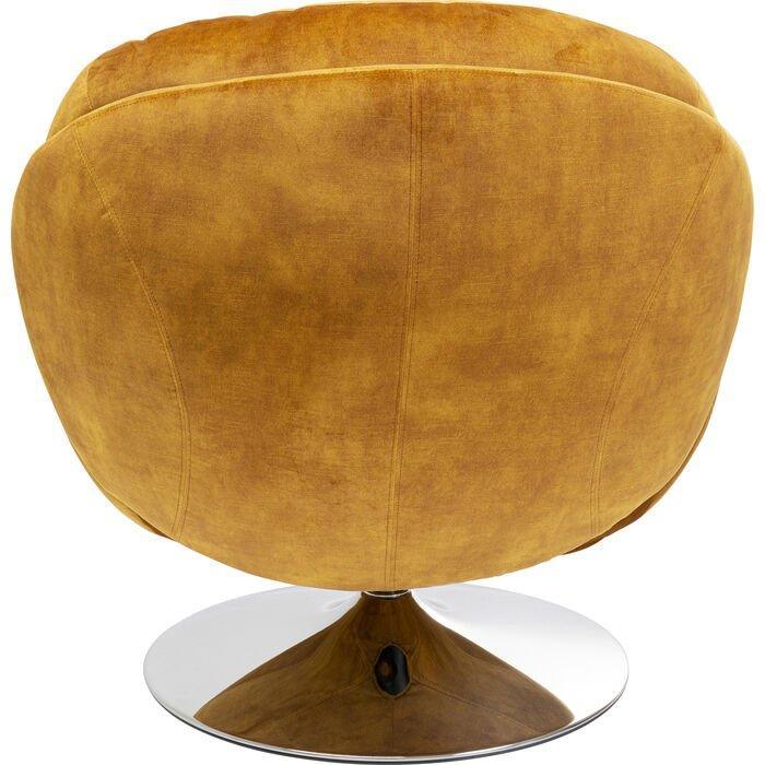 Cosy Velvet Lounge Swivel Armchair - WOO .Design