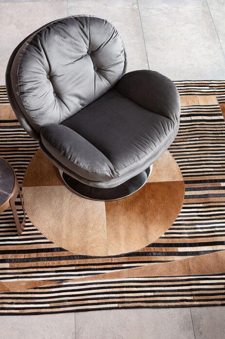 Cosy Velvet Lounge Swivel Armchair - WOO .Design