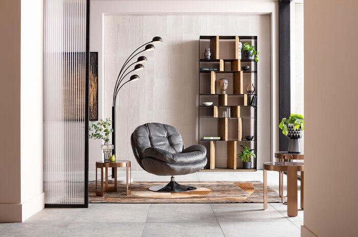 Cosy Velvet Lounge Swivel Armchair - WOO .Design