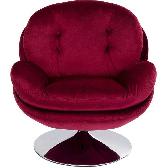 Cosy Velvet Lounge Swivel Armchair - WOO .Design