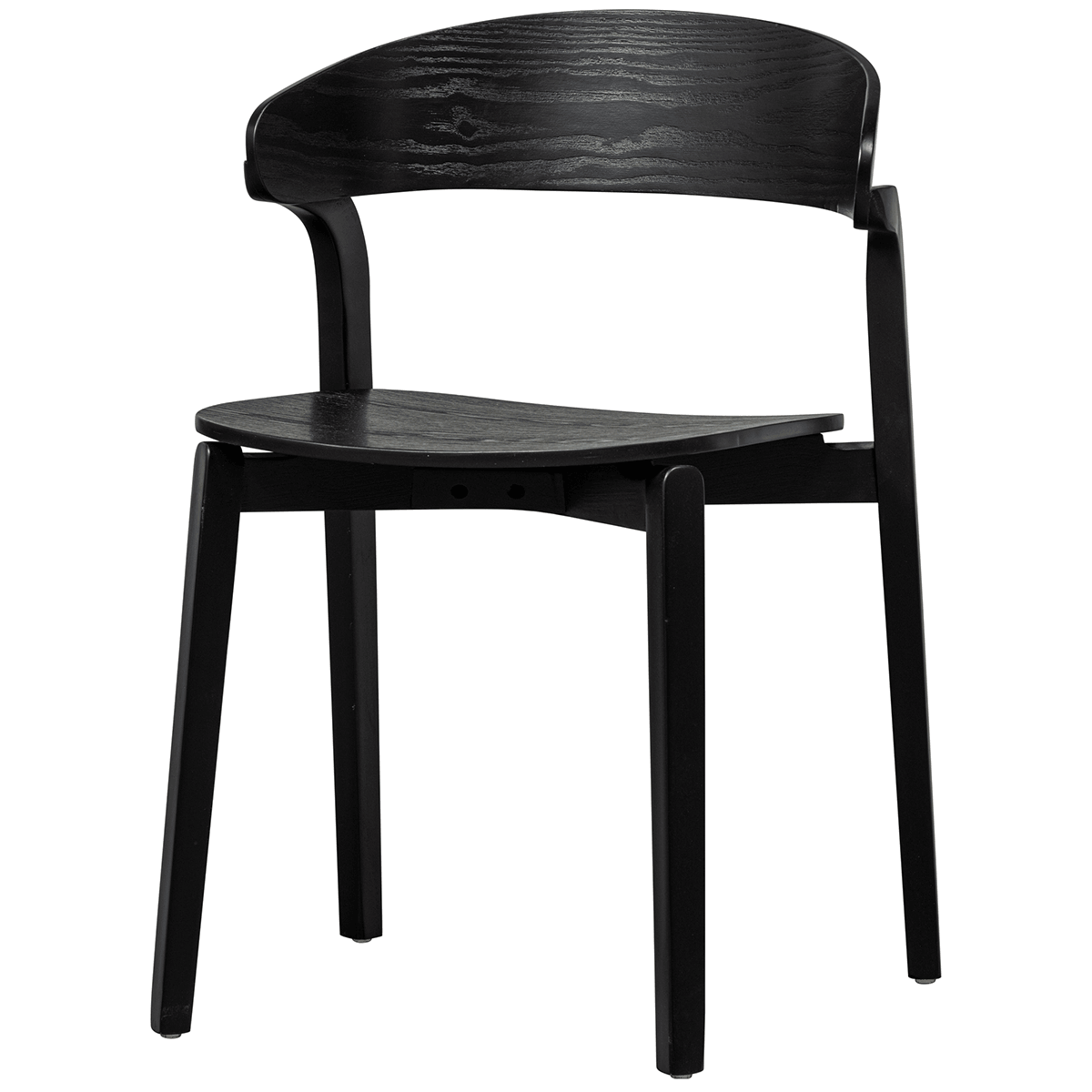 Cras Black Dining Chair (2/Set) - WOO .Design