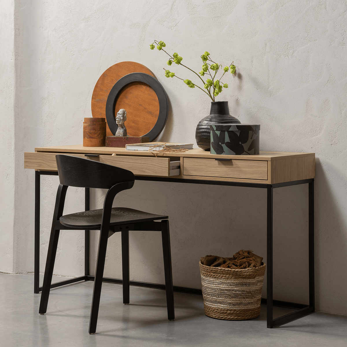 Cras Black Dining Chair (2/Set) - WOO .Design