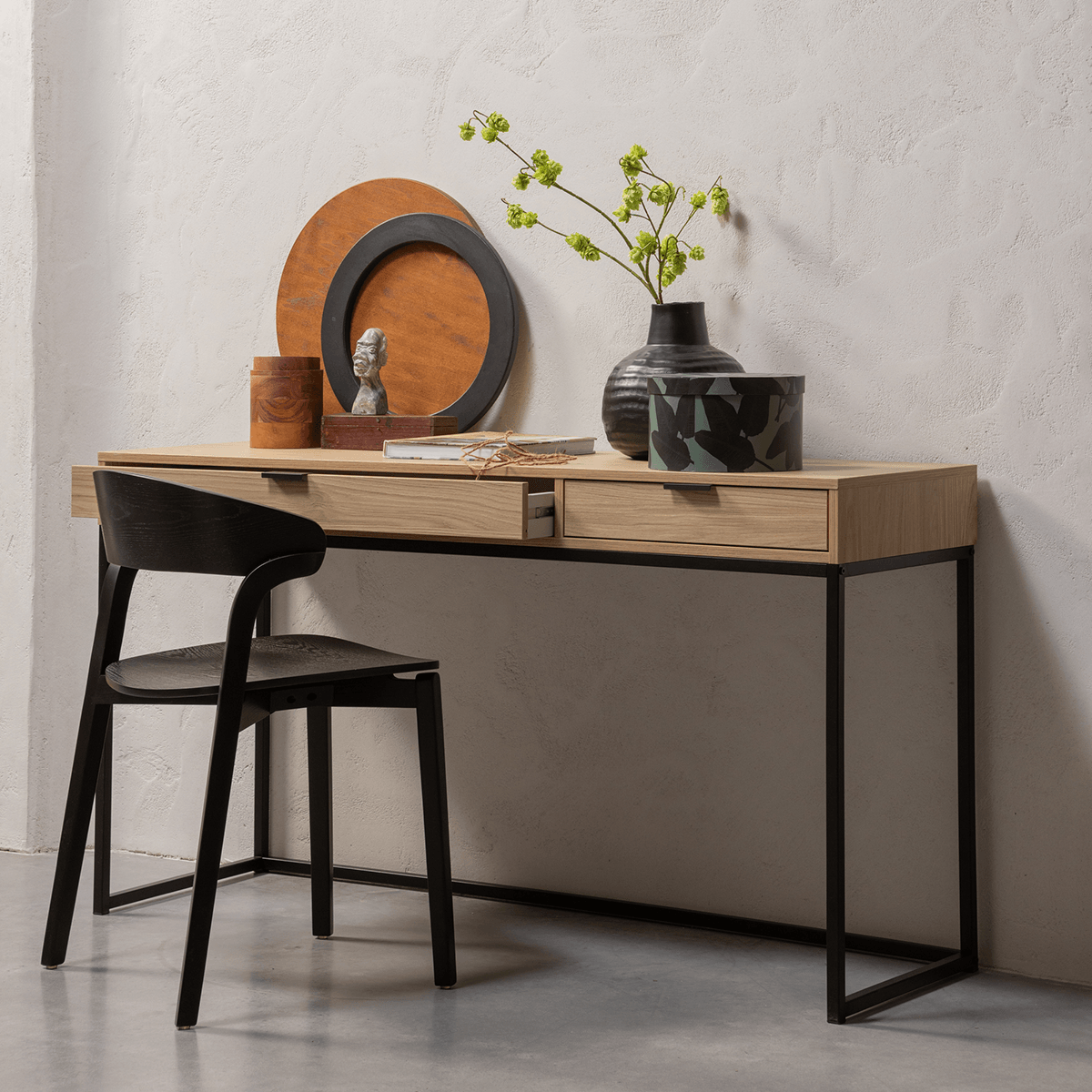 Cras Black Dining Chair (2/Set) - WOO .Design