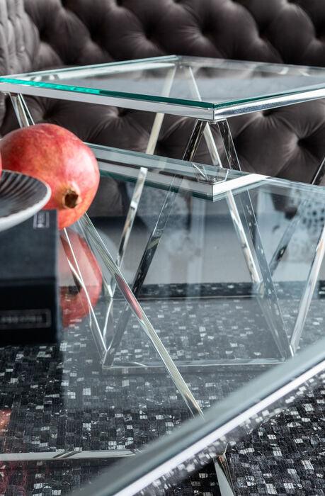 Cristallo Glass Coffee Table - WOO .Design