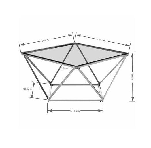 Cristallo Glass Coffee Table - WOO .Design