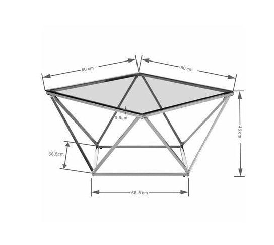 Cristallo Glass Coffee Table - WOO .Design