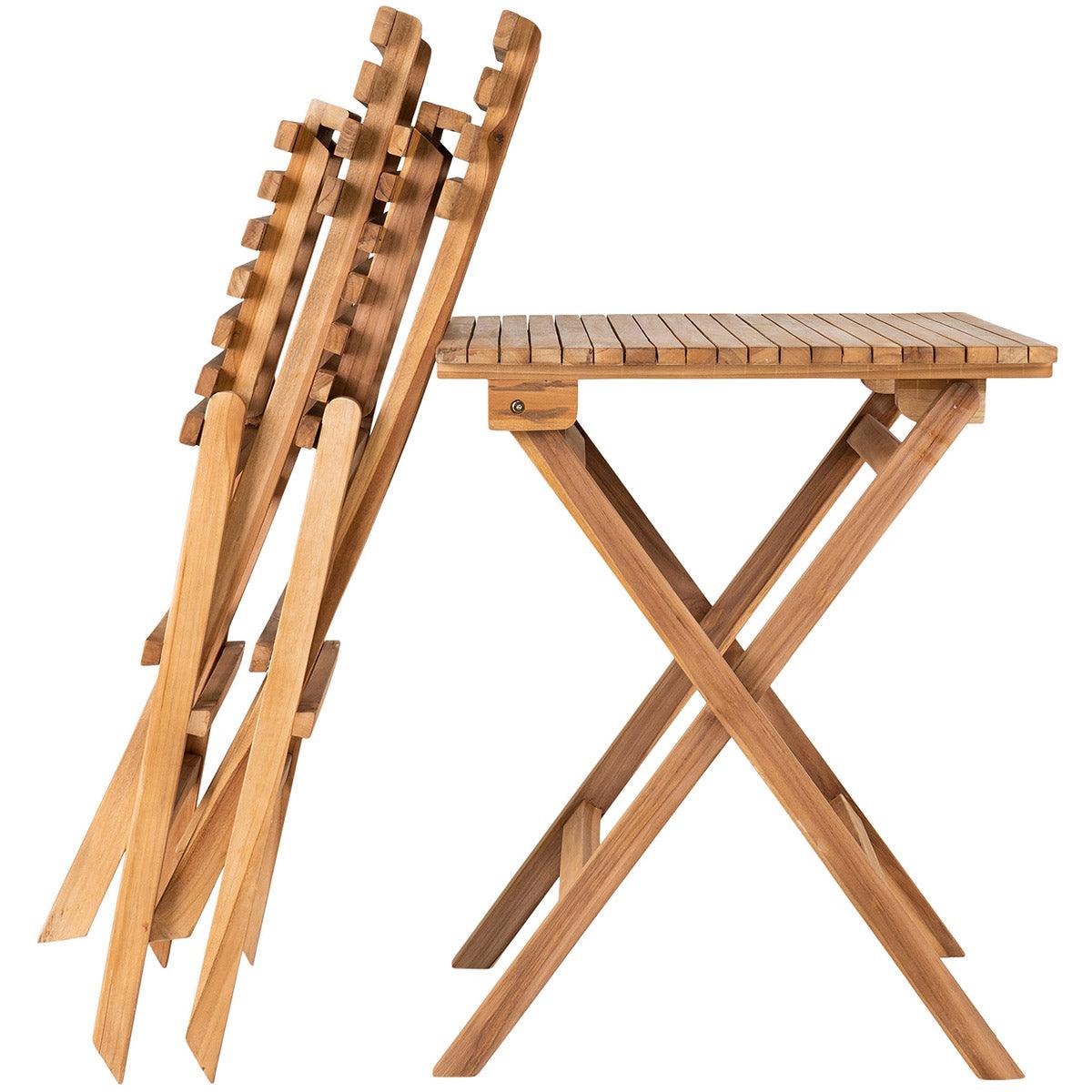 Cuenca Natural Teak Wood Coffee Set - WOO .Design