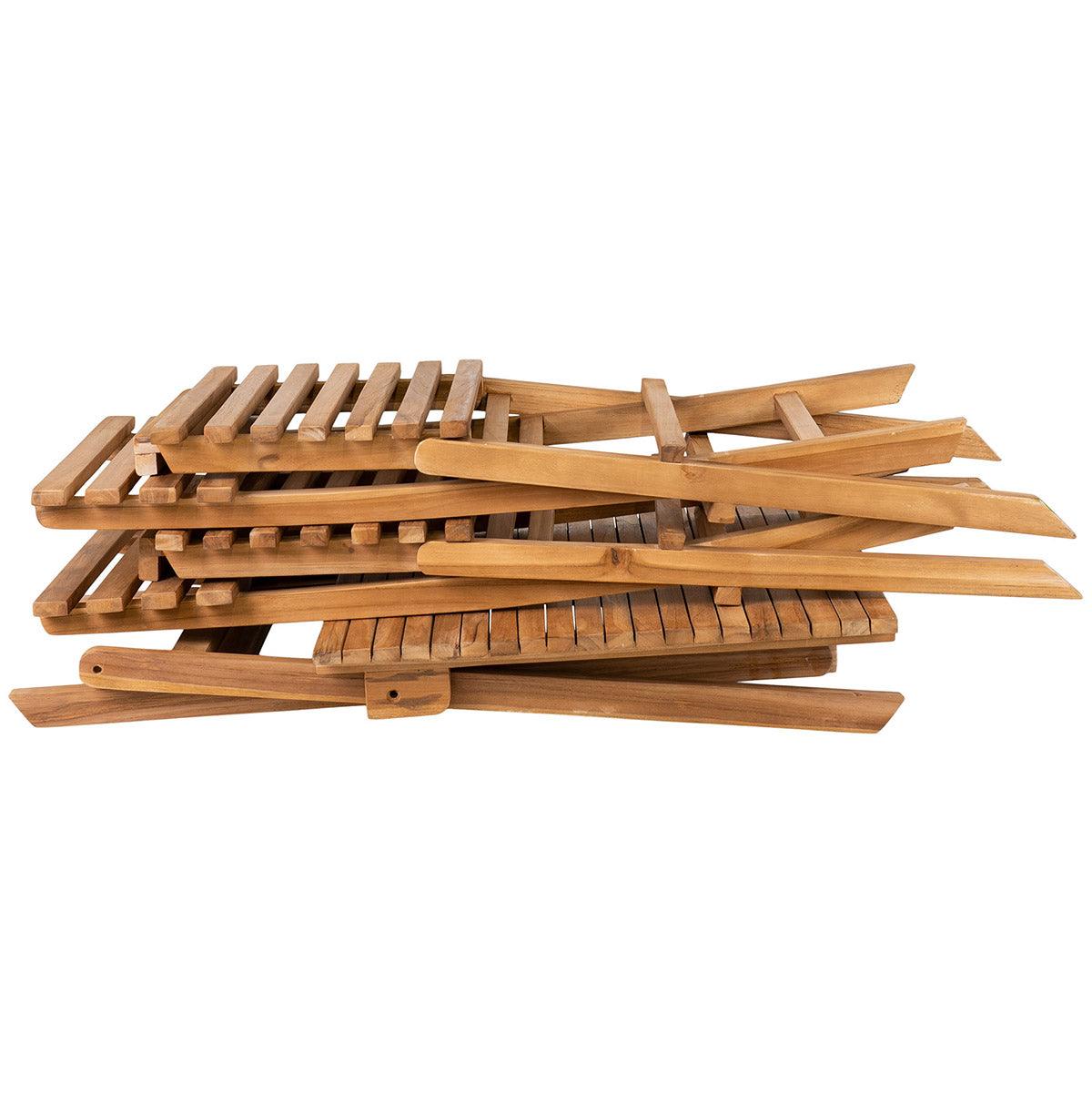 Cuenca Natural Teak Wood Coffee Set - WOO .Design