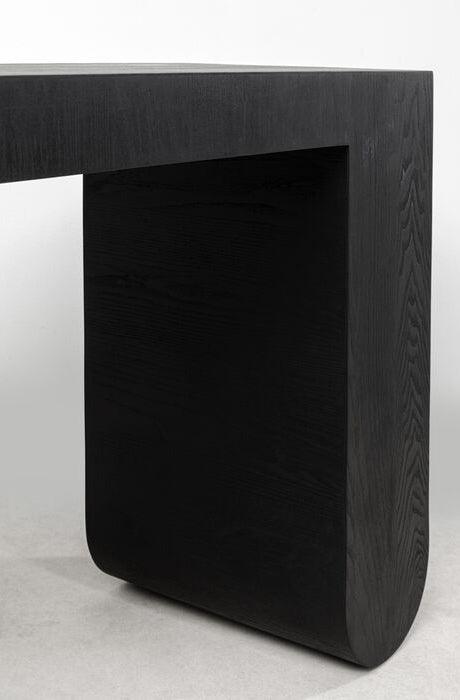 Curve Black Console - WOO .Design