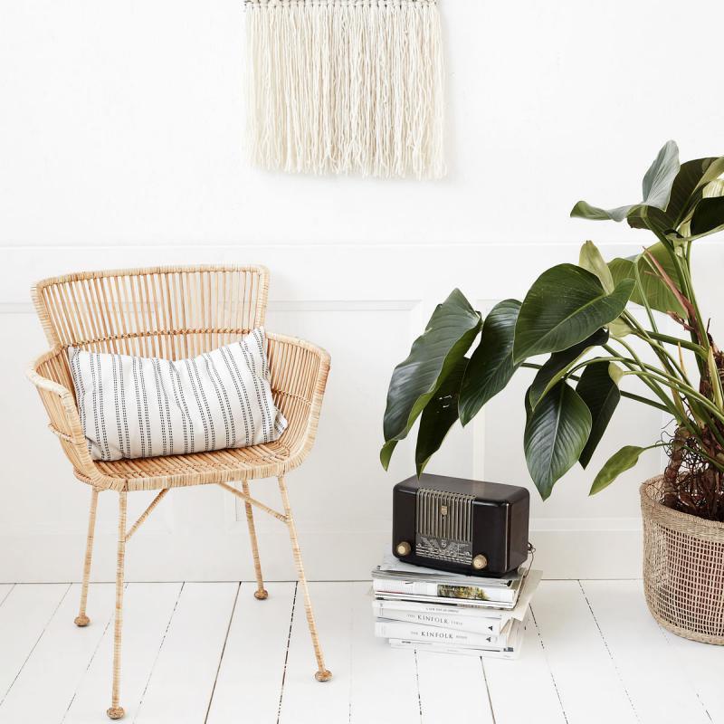 Cuun Natural Dining Chair with Armrest - WOO .Design