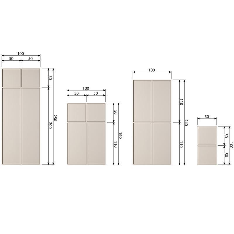 Daily Double Closet 50x100 cm - WOO .Design