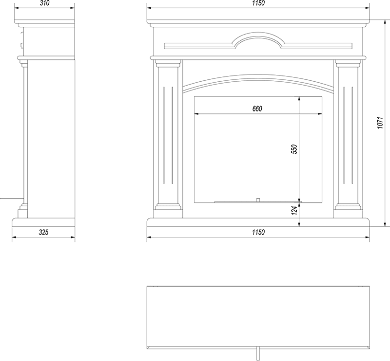 December Bio Fireplace - WOO .Design