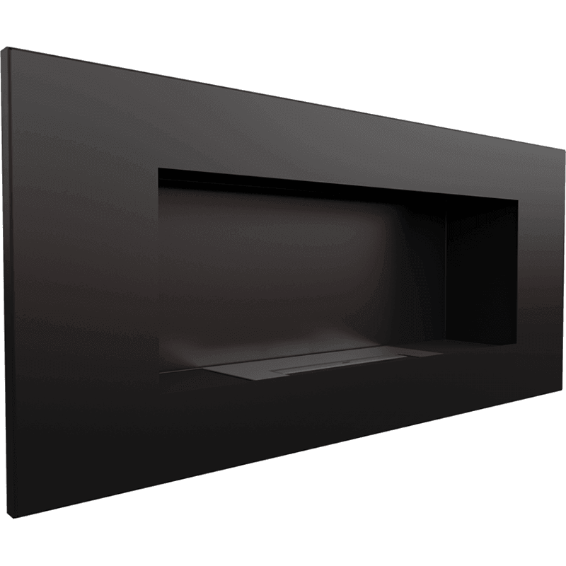 Delta 2 Black Bio Fireplace - WOO .Design