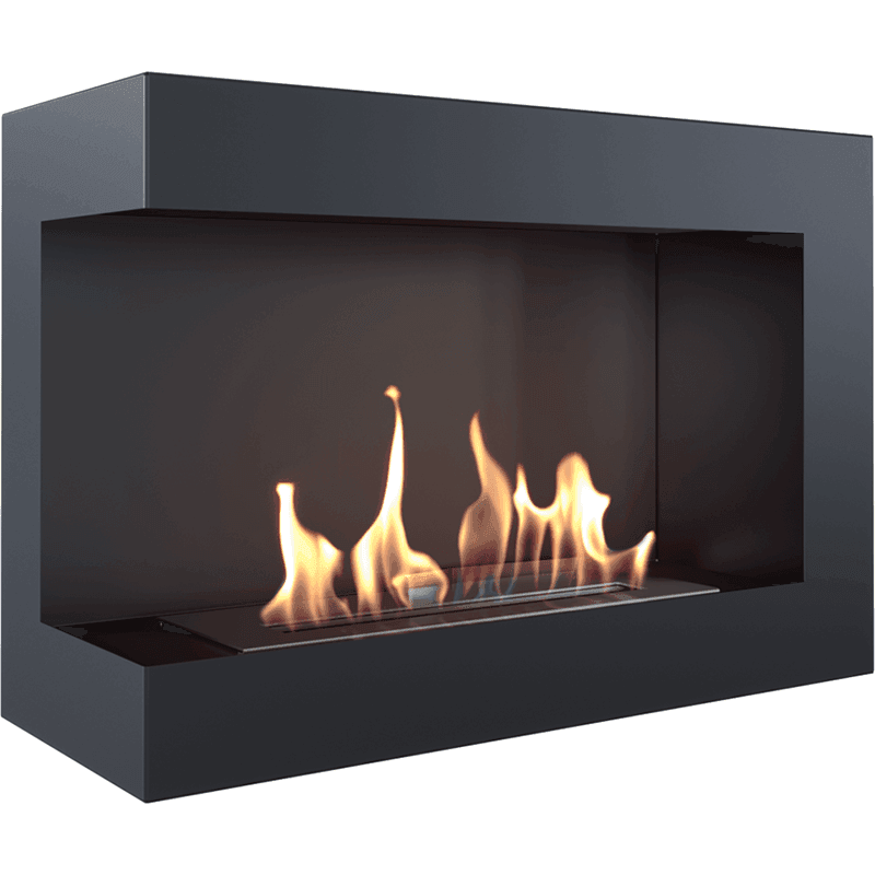 Delta 700 Corner Left Bio Fireplace - WOO .Design