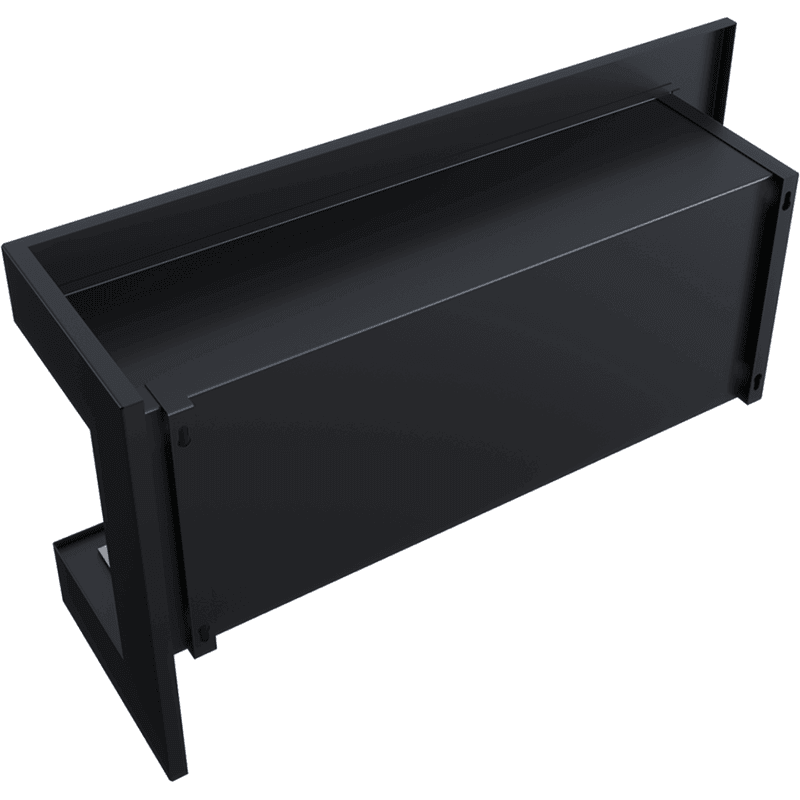 Delta 900 Corner Right Bio Fireplace - WOO .Design