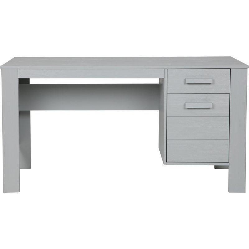 Dennis Brushed Pine Wood Desk - WOO .Design