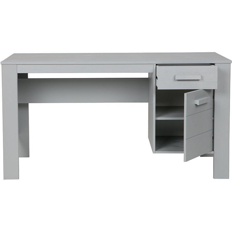 Dennis Brushed Pine Wood Desk - WOO .Design