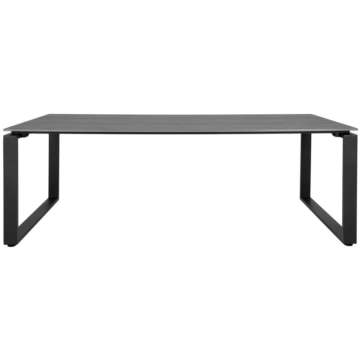 Denver Grey/Black Garden Table - WOO .Design