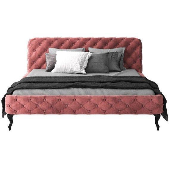 Desire Mauve Velvet Bed - WOO .Design