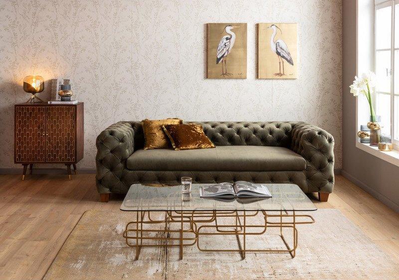 Desire Velvet 3-Seater Sofa - WOO .Design