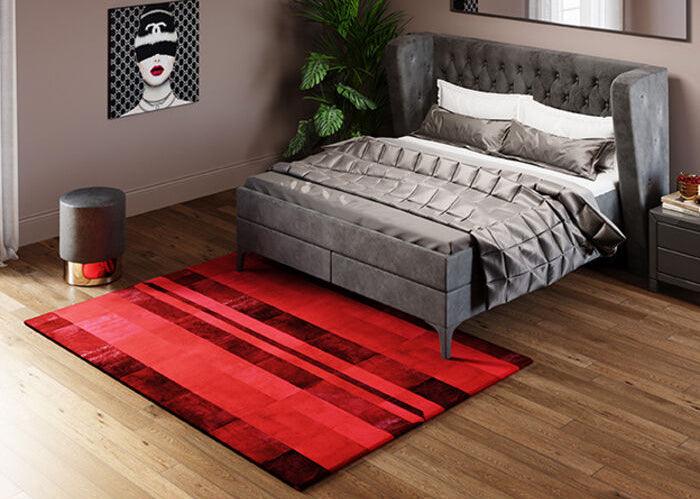 Devil Red Leather Carpet - WOO .Design