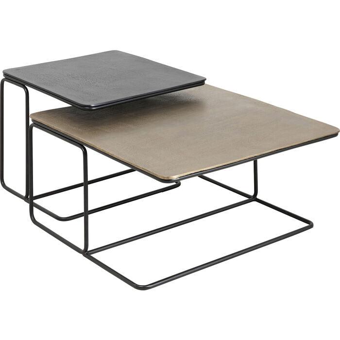 Diego Metal Coffee Table (2/Set) - WOO .Design