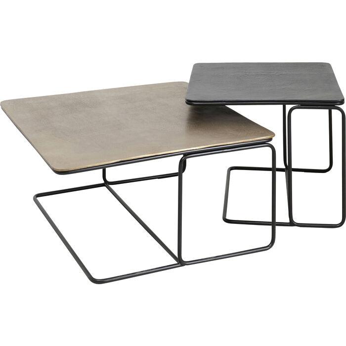 Diego Metal Coffee Table (2/Set) - WOO .Design