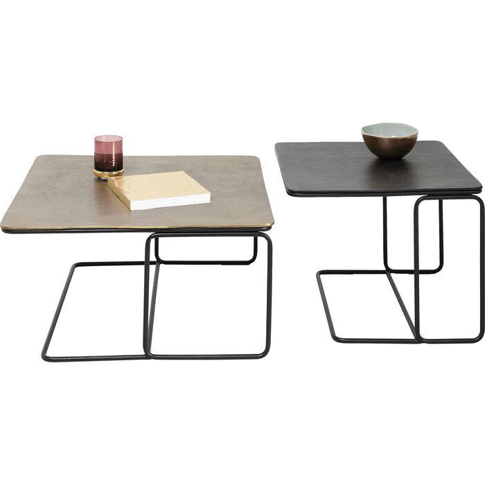 Diego Metal Coffee Table (2/Set) - WOO .Design