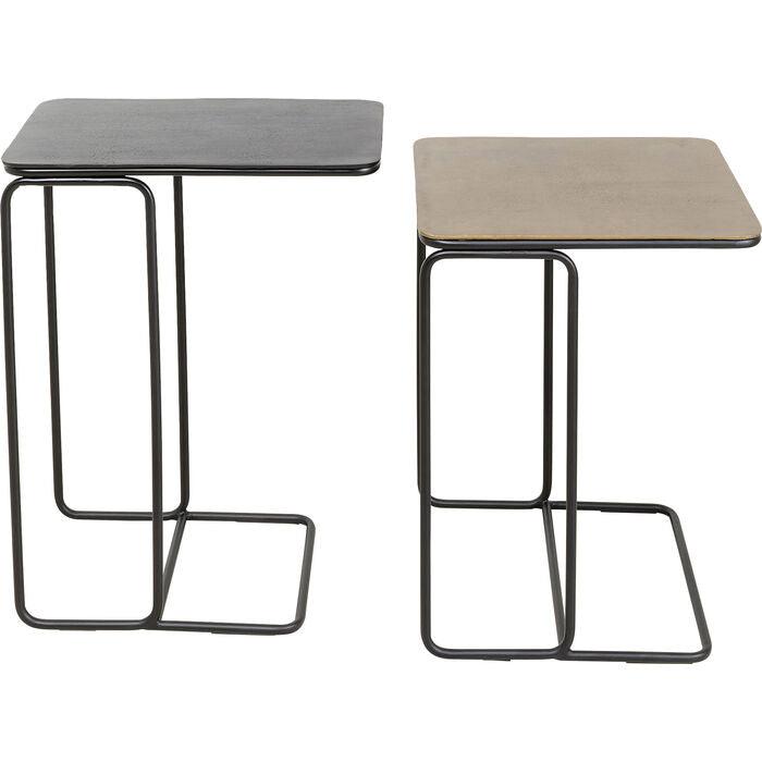 Diego Metal Side Table (2/Set) - WOO .Design