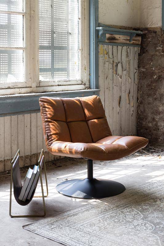 Bar Vintage Brown Lounge Chair