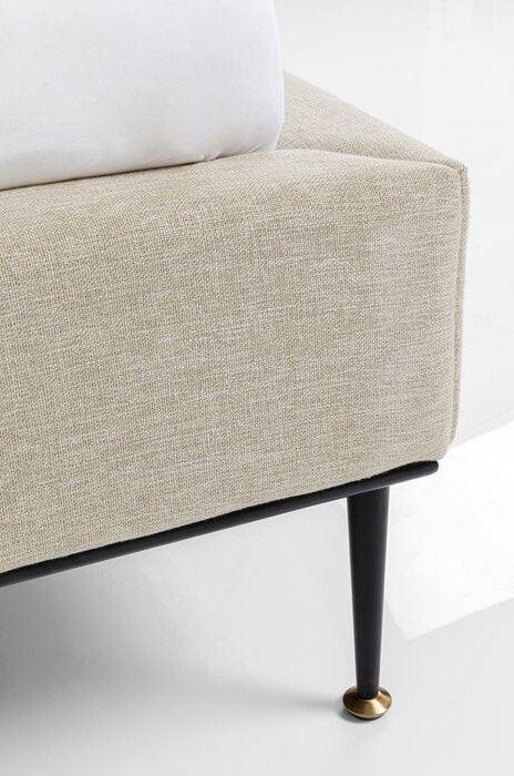 East Side Beige Bed - WOO .Design