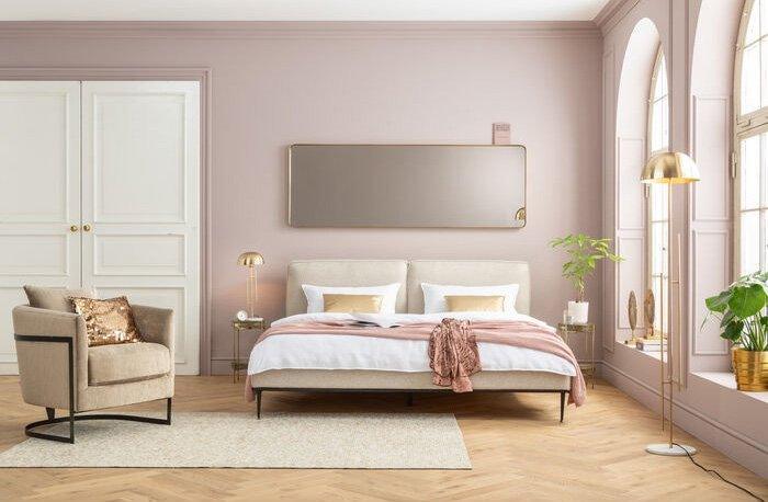 East Side Beige Bed - WOO .Design