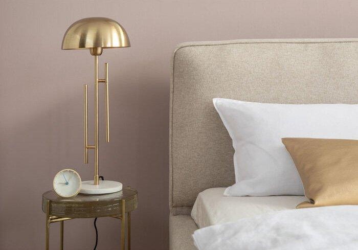 East Side Beige Bed - WOO .Design