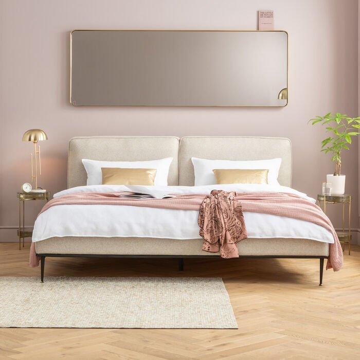 East Side Beige Bed - WOO .Design