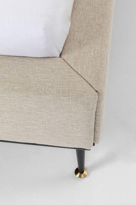 East Side Beige Bed - WOO .Design