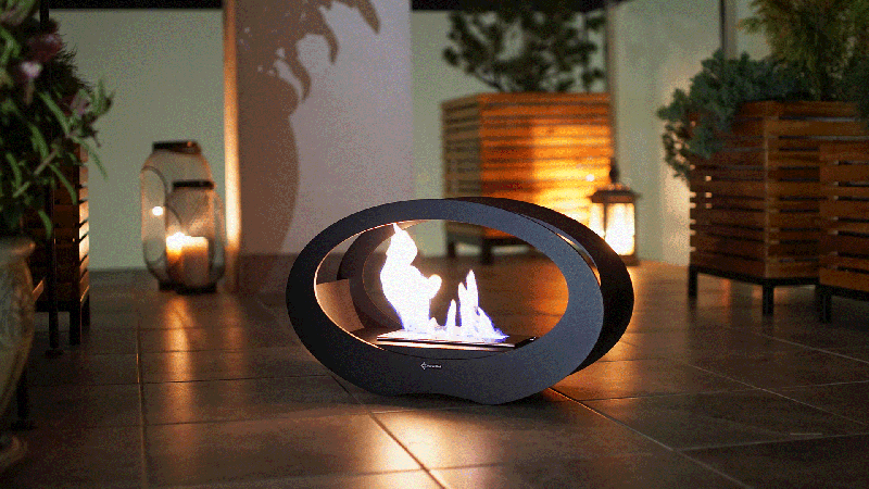 Echo Bio Fireplace - WOO .Design